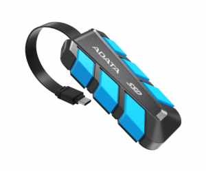 ADATA External SSD 2TB SC740, USB-C 3.2 Gen2, Černo-modrá