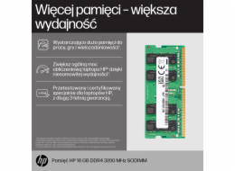 HP - DDR4 - modul - 16 GB: 1 x 16 GB - SO-DIMM 260-pin - 3200 MHz - 1.2 V