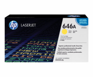 HP 646A - ?lutá - originální - LaserJet - kazeta s barviv...