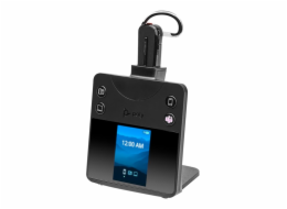 Poly Savi 8445 OFFICE - Savi 8400 series - náhlavní souprava - upravitelná - DECT / Bluetooth - bezdrátový - černá