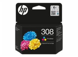 HP 308 - Azurová, purpurová, žlutá - originální - pouzdro - inkoustová cartridge