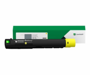 Lexmark - ?lutá - originální - kazeta s barvivem - pro Le...