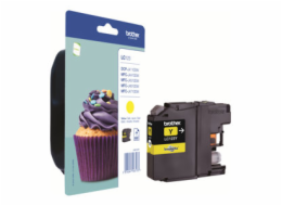 Brother LC123Y - Vysoká výtěžnost - žlutá - originální - blistr - inkoustová cartridge - pro Brother DCP-J100, J105, J132, J152, J552, J752, MFC-J245, J470, J650, J6520, J6720, J6920