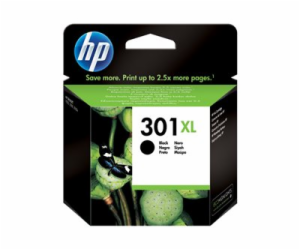 HP 301XL - 8 ml - Vysoká výtěžnost - černá - originální -...