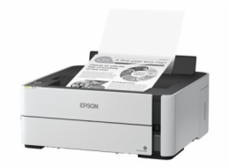 Epson EcoTank ET-M1180 - Tiskárna - Č/B - Duplex - tryskový - plnitelný - A4/Legal - 1200 x 2400 dpi - až 20 stran/min. - kapacita: 250 listy - USB 2.0, LAN, Wi-Fi