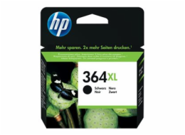 HP 364XL - Vysoká výtěžnost - černá - originální - inkoustová cartridge - pro Deskjet 35XX; Photosmart 55XX, 55XX B111, 65XX, 7510 C311, 7520, Wireless B110