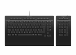3Dconnexion - Sada klávesnice a numerické podložky - USB - QWERTY - česká