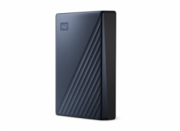 WD My Passport for Mac WDBEJA0060BBL - Pevný disk - šifrovaný - 6 TB - externí (přenosný) - USB 3.2 Gen 1 (USB-C konektor) - AES 256 bitů - modrá