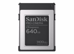 SanDisk PRO-CINEMA - Paměťová karta flash - 640 GB - CFexpress typu B