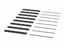 APC NetShelter - Konzole skříně - černá (balení 8)