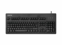 CHERRY G80-3000 - Klávesnice - PS/2, USB - americká - klávesový spínač: CHERRY MX Brown - černá