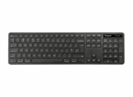 Targus EcoSmart - Klávesnice - full size - antibakteriální - bezdrátový - Bluetooth 5.0, 2.4 GHz - QWERTY - britská - černá