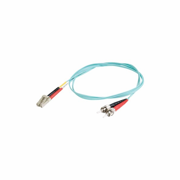C2G LC-ST 10Gb 50/125 OM3 Duplex Multimode PVC Fiber Opti...