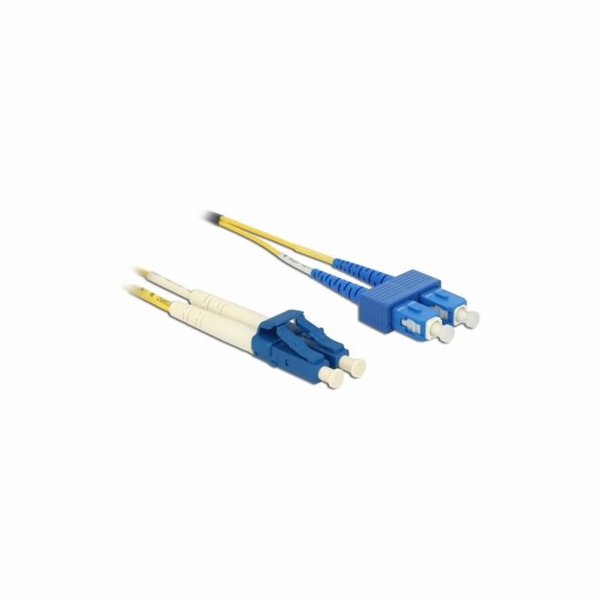 Delock - Sítový kabel - LC Duplex (M) do SC (M) - 3 m - 2...