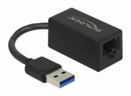 Delock - Síťový adaptér - USB 3.2 Gen 1 - Gigabit Ethernet x 1 - černá