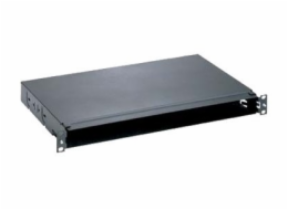 Panduit Opticom Rack Mount Fiber Trays - Optická vana - cerná - 1U - 19"