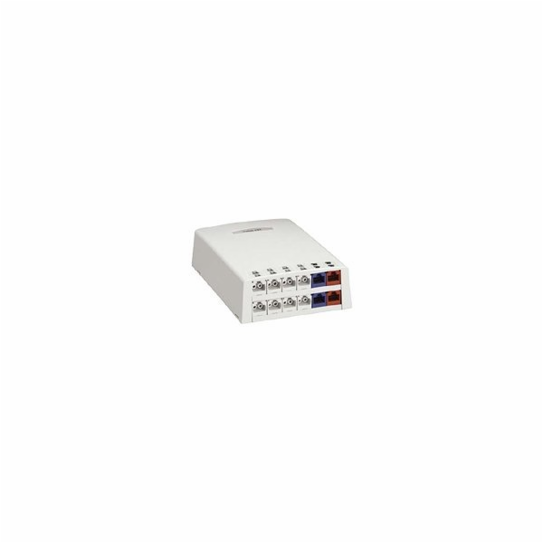 Panduit MINI-COM Multi-Media/Fiber Surface Mount Box - Kr...