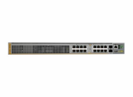 Allied Telesis CentreCOM AT-X530L-18GHXM-50 - Přepínač - L3 - řízený - 16 x 100/1000/2.5G/5G (PoE+) + 2 x 10 Gigabit SFP+ - obousměrný průtok vzduchu - Lze montovat do rozvaděče