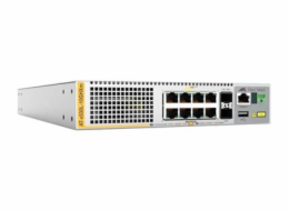 Allied Telesis AT X530L-10GHXM - Přepínač - L3 - řízený - 8 x 100/1000/2.5G/5G (PoE++) + 2 x 1 Gigabit / 10 Gigabit SFP+ (uplink) - Lze montovat do rozvaděče - PoE++ (500 W) - pro P/N: AT-BRKT-J24, AT