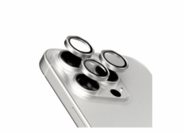 PanzerGlass Hoops - Chránič na objektiv pro mobilní telefon - sklo - barva rámu černá - pro Apple iPhone 15 Pro, 15 Pro Max