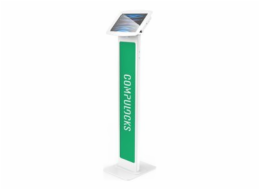 Compulocks iPad Pro 11" (1-4th Gen) Space Enclosure Brandable Floor Stand - Stojan - pro tablet - uzamykatelný - vysoce kvalitní hliník - bílá - podlahové provedení - pro Apple 11-inch iPad Pro (1. ge