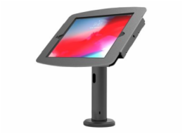 Compulocks iPad 10.2" Space Enclosure Tilting Stand 4" - Montážní sada (kryt, tyčový stojan) - pro tablet - uzamykatelný - vysoce kvalitní hliník - černá - velikost obrazovky: 10.2" - upevnitelné na s