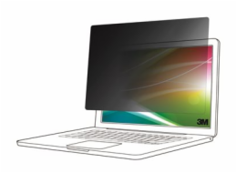 3M Bright Screen Privacy Filter - Filtr pro zvýšení soukromí k notebooku (horizontální) - 17.3"
