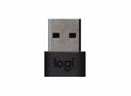 Logitech Logi Zone Wired USB-A Adapter - USB adaptér - USB typ A (M) do 24 pin USB-C (F) - grafit - pro Zone Wired MSFT Teams