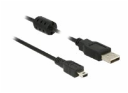 Delock - Kabel USB - USB (M) do mini-USB typ B (M) - USB 2.0 - 5 m - černá