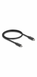 Delock - USB kabel - 24 pin USB-C (M) do 24 pin USB-C (M) - Thunderbolt 4 - 48 V - 5 A - 50 cm - podpora 8K120Hz (7680 x 4320), napájení USB (240 W), podpora napájení Power Delivery 3.1, E-marker, ryc