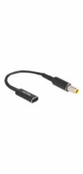 Delock&nbsp;-&nbsp;Adaptér&nbsp;napájení&nbsp;-&nbsp;24&nbsp;pin&nbsp;USB-C&nbsp;(F)&nbsp;do&nbsp;DC&nbsp;jack&nbsp;7,9&nbsp;x&nbsp;5,5&nbsp;mm&nbsp;(M)&nbsp;-&nbsp;19.5&nbsp;V&nbsp;-&nbsp;3&nbsp;A&nbsp;-&nbsp;15&nbsp;cm&nbsp;-&nbsp;cerná