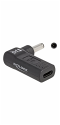 Delock&nbsp;-&nbsp;Adaptér&nbsp;napájení&nbsp;-&nbsp;USB-C&nbsp;(F)&nbsp;do&nbsp;DC&nbsp;jack&nbsp;4,5&nbsp;x&nbsp;3,0&nbsp;mm&nbsp;(M)&nbsp;-&nbsp;19.5&nbsp;V&nbsp;-&nbsp;3&nbsp;A&nbsp;-&nbsp;úhlový&nbsp;-&nbsp;černá