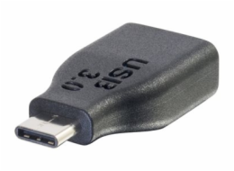 C2G USB C to USB A Adapter - USB C to USB Adapter - 5Gbps - Black - M/F - USB adaptér - USB typ A (F) do 24 pin USB-C (M) - USB 3.0 - černá