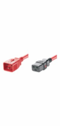 Panduit SmartZone G5 - Elektrický kabel - IEC 60320 C20 zamykací do IEC 60320 C19 zamykací - AC 250 V - 16 A - 91.4 cm - cervená - pro P/N: P36G34M