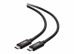 C2G 3.3ft (1m) USB-C Male to USB-C Male Cable (20V 5A) - USB4 (40Gbps) - USB kabel - 24 pin USB-C (M) do 24 pin USB-C (M) - USB 2.0 / USB 3.2 / USB4 / Thunderbolt 3 - 20 V - 5 A - 1 m - USB napájení (