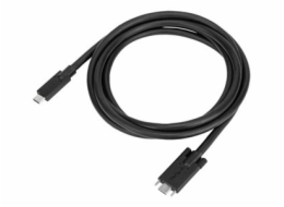 Targus - USB kabel - 24 pin USB-C (M) do 24 pin USB-C (M) šroubovací - 1.8 m - černá - pro P/N: DOCK191USZ, DOCK430EUZ, DOCK430USZ