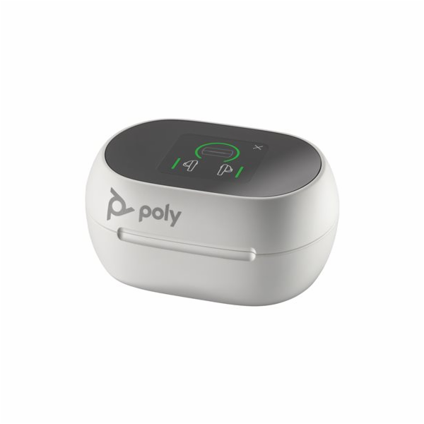 Poly - Nabíjecí pouzdro - dotyková obrazovka - bílá