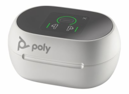 Poly - Nabíjecí pouzdro - dotyková obrazovka - bílá