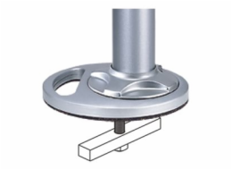 Neomounts FPMA-D9GROMMET - Upevňovací komponent (žerď, destička s průchodkou) - pro Displej LCD - stříbrná - velikost obrazovky: 10"-30" - na stůl - pro NewStar FPMA-D1030, D910, D920, D930, D940, Til