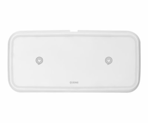 Zens Dual Wless Charger Slim w/USB A, Zens Dual Wless Cha...