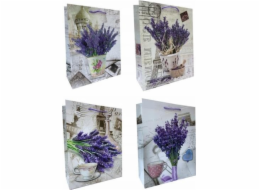 JU-PITER Dárková taška Lawenda 552A 31x42x12cm p12, cena za 1 ks.