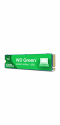 WD GREEN SSD NVMe 500GB PCIe SN350, Geb3 8GB/s, (R:2400/W:1650 MB/s)