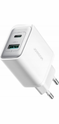 Joyroom TCF15 Dual-Port (A+C) 30W Power Charger (white)