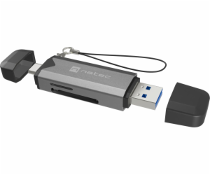 Čtečka karet Natec SCARAB 3 USB-A + USB-C 3.1 GEN 1/micro...