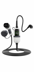 EVSE AC přenosná, jednofázová nabíječka pro elektromobily, pro domácnosti, 3.6kW, 230 V, 6m kabel s konektorem T2