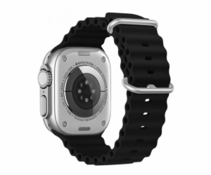 Swissten řemínek pro apple watch silikonový - marine stra...