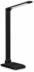 CONNECT IT BRIGHT stolní LED lampička, USB-A výstrup, ČERNÁ