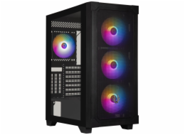 BitFenix skříň Graph ATX / 4x120 mm fan F-RGB / 2xUSB 3.0 / USB 2.0 / černá
