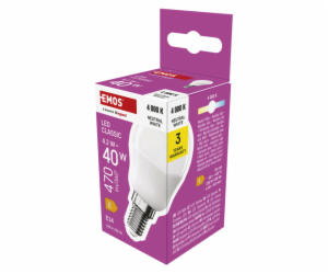 EMOS LED CLS MINI GLOBE 4,2W(40W) 470lm E14 NW