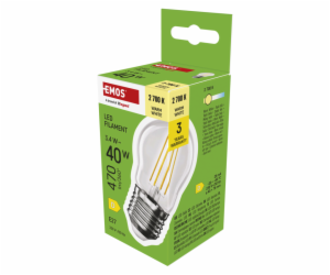 EMOS LED FLM MINI GL 3,4W(40W) 470lm E27 WW